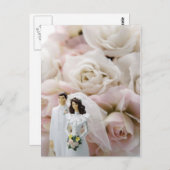 Topper-Rose Postkarte (Vorne/Hinten)