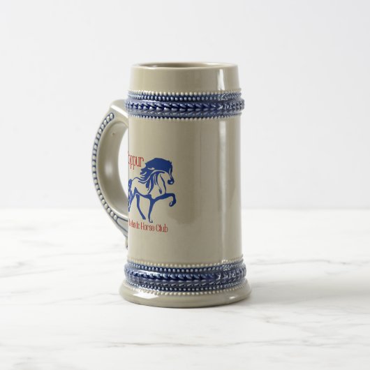 Toppur Stein Bierglas (Vorderseite Links)