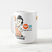 Tops Big Boy Restaurants in Illinois Kaffeetasse (Vorderseite Links)