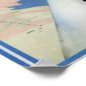 Tops the Nation - Skiing Promotionplakat Poster (Ecke)