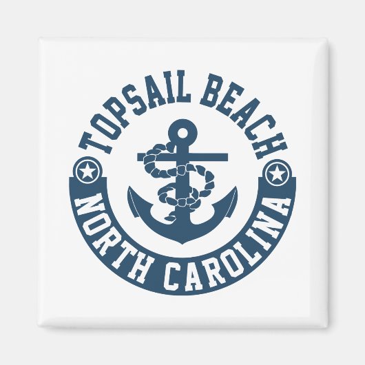 Topsail Beach Magnet (Vorne)