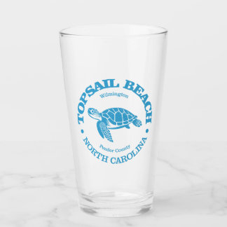 Topsail Beach (Meeresschildkröte) Glas