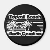 Topsail Beach North Carolina Magnet (Vorne)