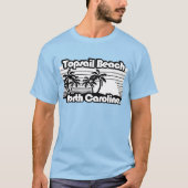Topsail Beach North Carolina T-Shirt (Vorderseite)