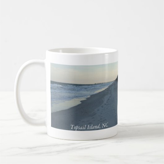 Topsail Insel, NC-Kaffee-Tasse Kaffeetasse (Links)