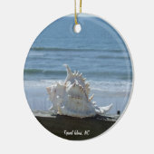 Topsail Insel, NC Keramikornament (Links)