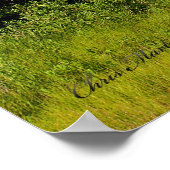 Topsail Island Beach Tree Poster (Ecke)