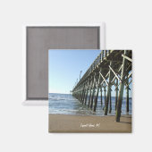 Topsail Island NC Magnet (Vorderseite/Rückseite)