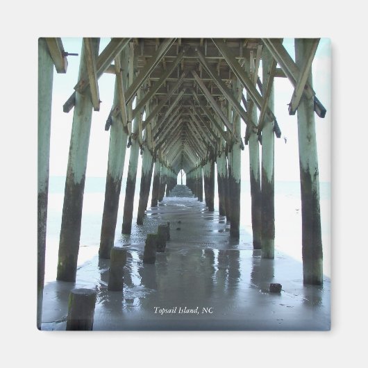 Topsail Island, NC-Magnet Magnet (Vorne)