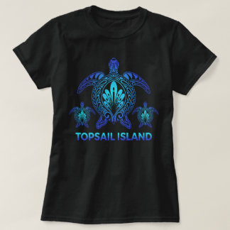 Topsail Island North Carolina Sea Souvenirs T-Shirt