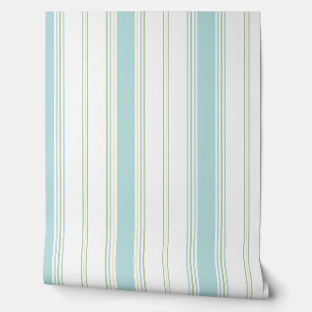 Topsail Strip Seaglass Tapete (Abrollen)