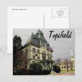 Topsfield Postkarte (Vorne/Hinten)