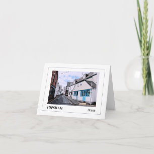 Topsham, Devon, England Karte