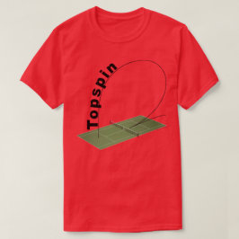 Topspin Tennisplatz T-Shirt