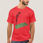 Topspin Tennisplatz T-Shirt (Vorderseite)