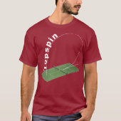 Topspin Tennisplatz T-Shirt (Vorderseite)