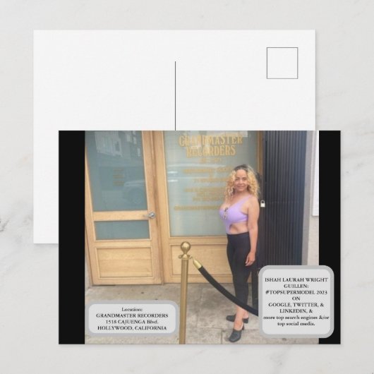 #TOPSUPERMODEL2023 POSTKARTE (Vorne/Hinten)