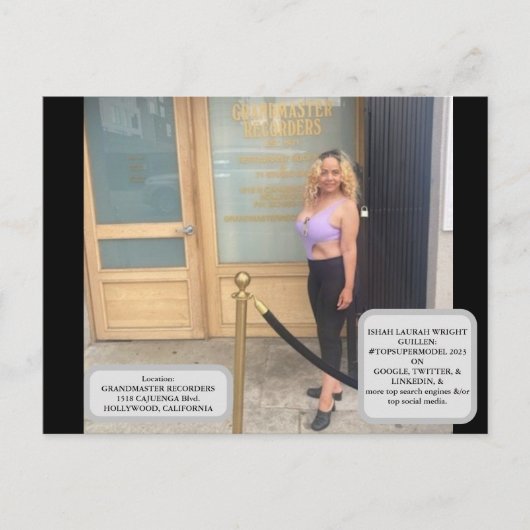 #TOPSUPERMODEL2023 POSTKARTE (Vorderseite)