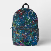 Topsy-Turvy Backpack Bedruckter Rucksack (Vorderseite)