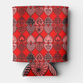 Topsy Turvy Hearts Dosenkühler (Vorderseite)