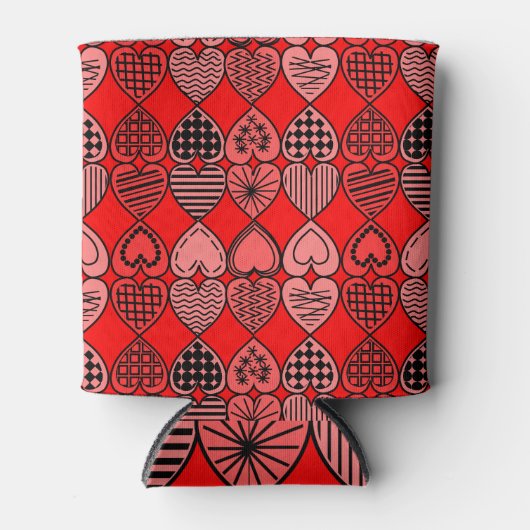 Topsy Turvy Hearts Dosenkühler (Vorderseite)