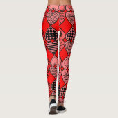 Topsy Turvy Hearts Leggings (Rückseite)