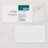 TopTag - Moss Green Visitenkarte (Vorne/Hinten)