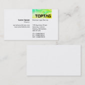 TopTag v2 - Abstrakt 01 Visitenkarte (Vorne/Hinten)