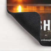 Topwater, das Mousepad fischt (Ecke)