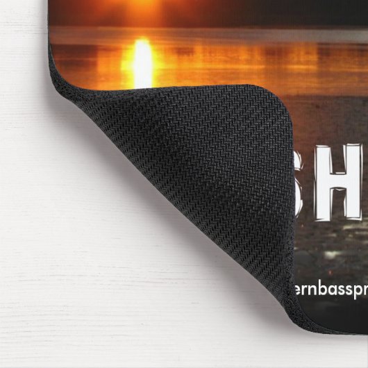 Topwater, das Mousepad fischt (Ecke)