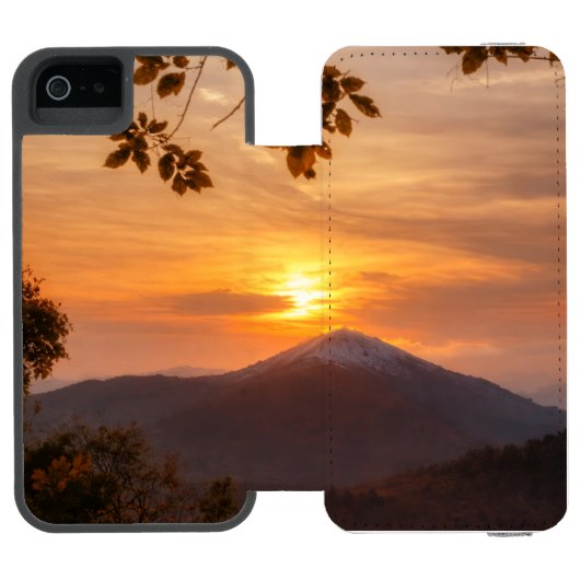toque relajante a tu hogar incipio iPhone Geldbeutel-Hülle (Folio Geöffnet)