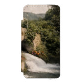 toque relajante a tu hogar incipio iPhone Geldbeutel-Hülle (Folio Vorderseite)