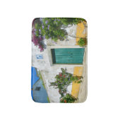 Tor aus grün-grünem Holz Badematte (Vorderseite Vertikal)