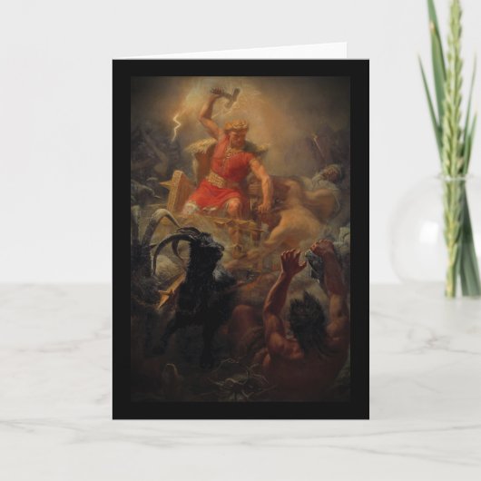 Tor Battles the Giants Karte (Vorderseite)