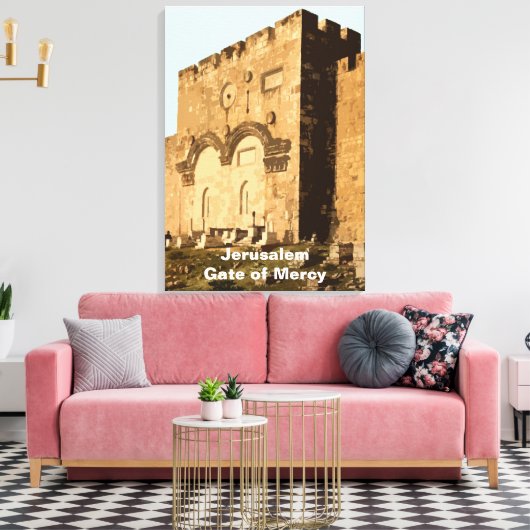 Tor der Barmherzigkeit Leinwanddruck (Insitu (Wohnzimmer))
