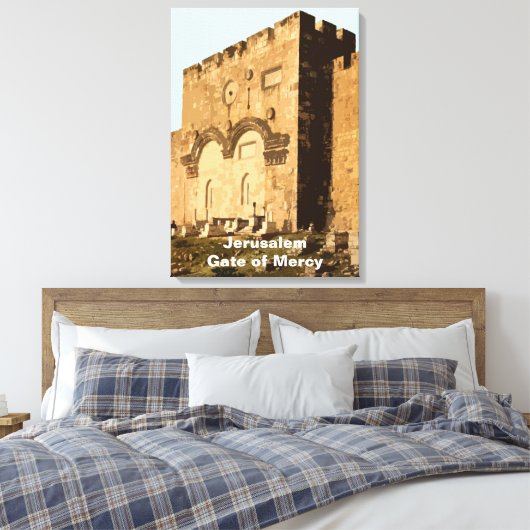 Tor der Barmherzigkeit Leinwanddruck (Insitu (Schlafzimmer))