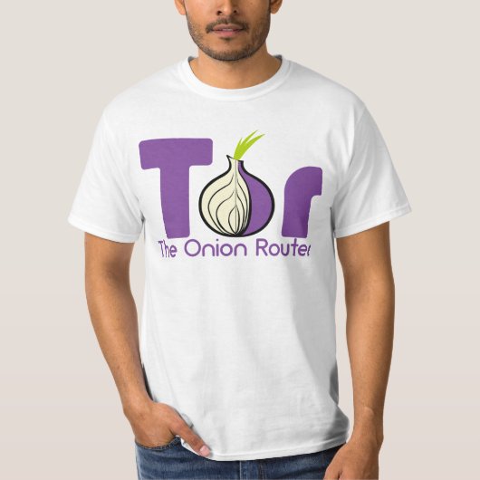 Tor - Der Zwiebel-Router T-Shirt (Vorderseite)