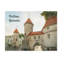 Tor des alten Stadtteils Viru, Tallinn Estland Rei
