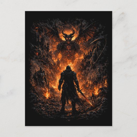 Tor des Infernos Postkarte (Vorderseite)