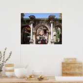 Tor des römischen Kaisers Hadrian Poster (Küche)