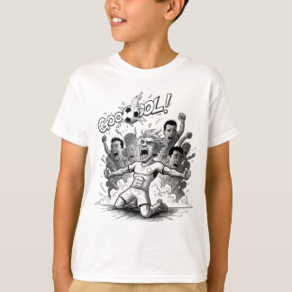 TOR! Fußball-Feier-Kinder-T-Shirt T-Shirt