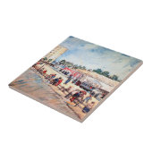 Tor in den Pariser Ramparts von Vincent van Gogh Fliese (Seite)