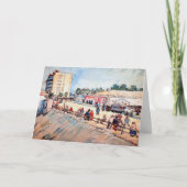 Tor in den Pariser Ramparts von Vincent van Gogh Karte (Vorderseite)