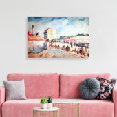 Tor in den Pariser Ramparts von Vincent van Gogh Leinwanddruck (Insitu (Wohnzimmer))