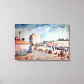 Tor in den Pariser Ramparts von Vincent van Gogh Leinwanddruck (Vorderseite)