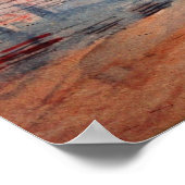 Tor in den Pariser Ramparts von Vincent van Gogh Poster (Ecke)