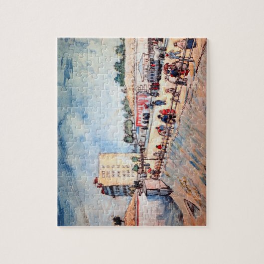 Tor in den Pariser Ramparts von Vincent van Gogh Puzzle (Vertikal)