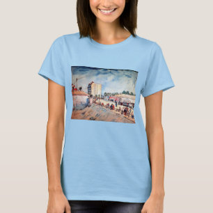 Tor in den Pariser Ramparts von Vincent van Gogh T-Shirt