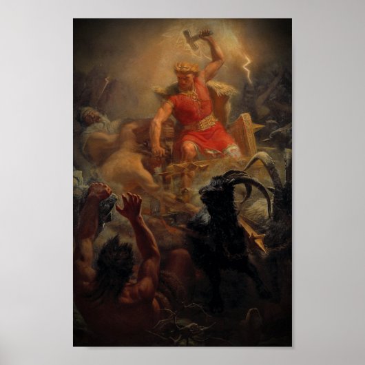 Tor kämpft gegen die Riesen Poster (Vorne)