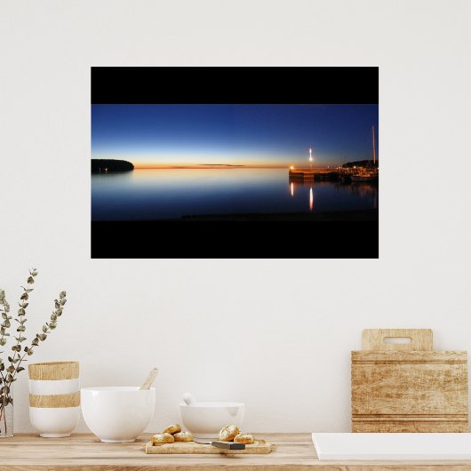 Tor Landkreis Sunset Poster (Küche)